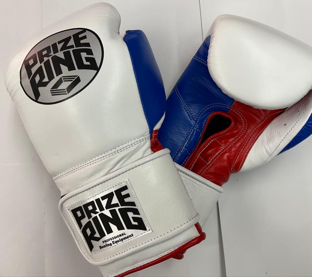 プライズリング　ボクシンググローブ　本革製　10oz