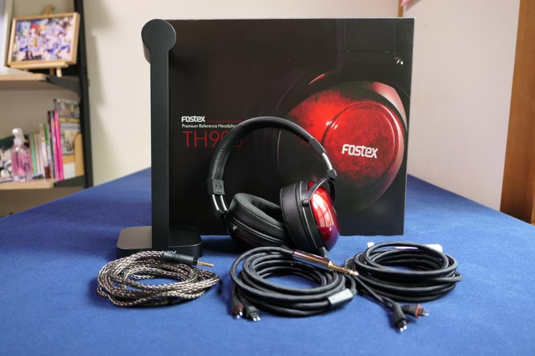 FOSTEX　TH900　デタッチャブル化（mk2相当）ケーブルイヤーパッド付き