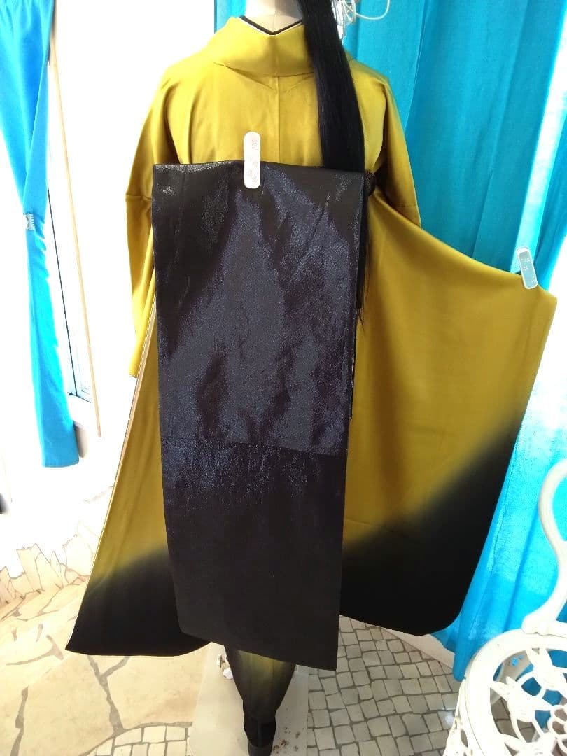 【専用です】正絹振袖成人式、重ね衿、帯揚げ帯締め、西陣袋帯、襦袢、ファー付き