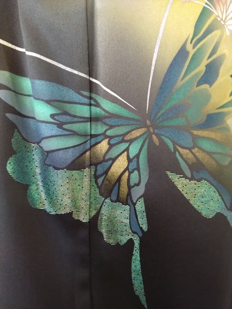 【専用です】正絹振袖成人式、重ね衿、帯揚げ帯締め、西陣袋帯、襦袢、ファー付き