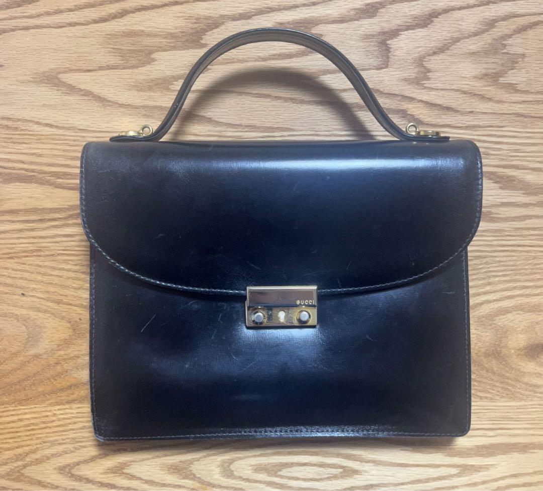 【ヴィンテージ】GUCCI グッチ ハンドバッグ ショルダーバッグ