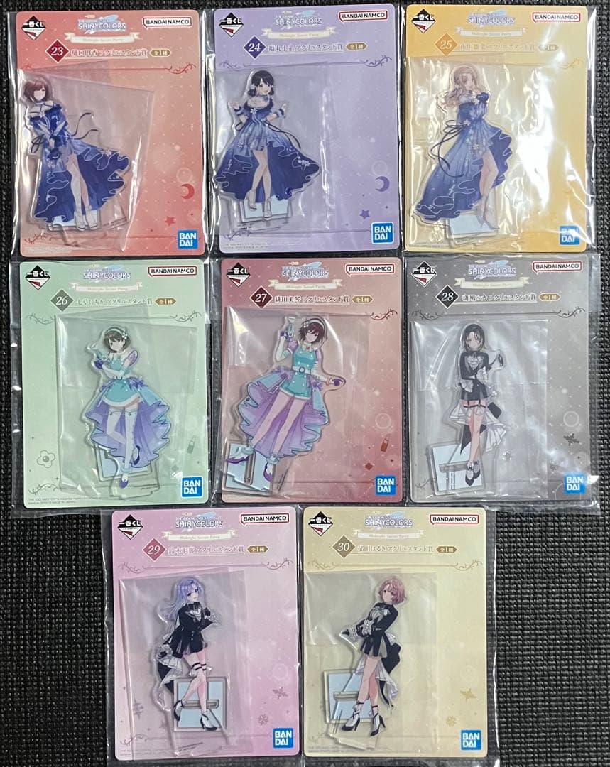 アイドルマスター　くじ　シャイニーカラーズ　アクリルスタンド　全28種　招待状