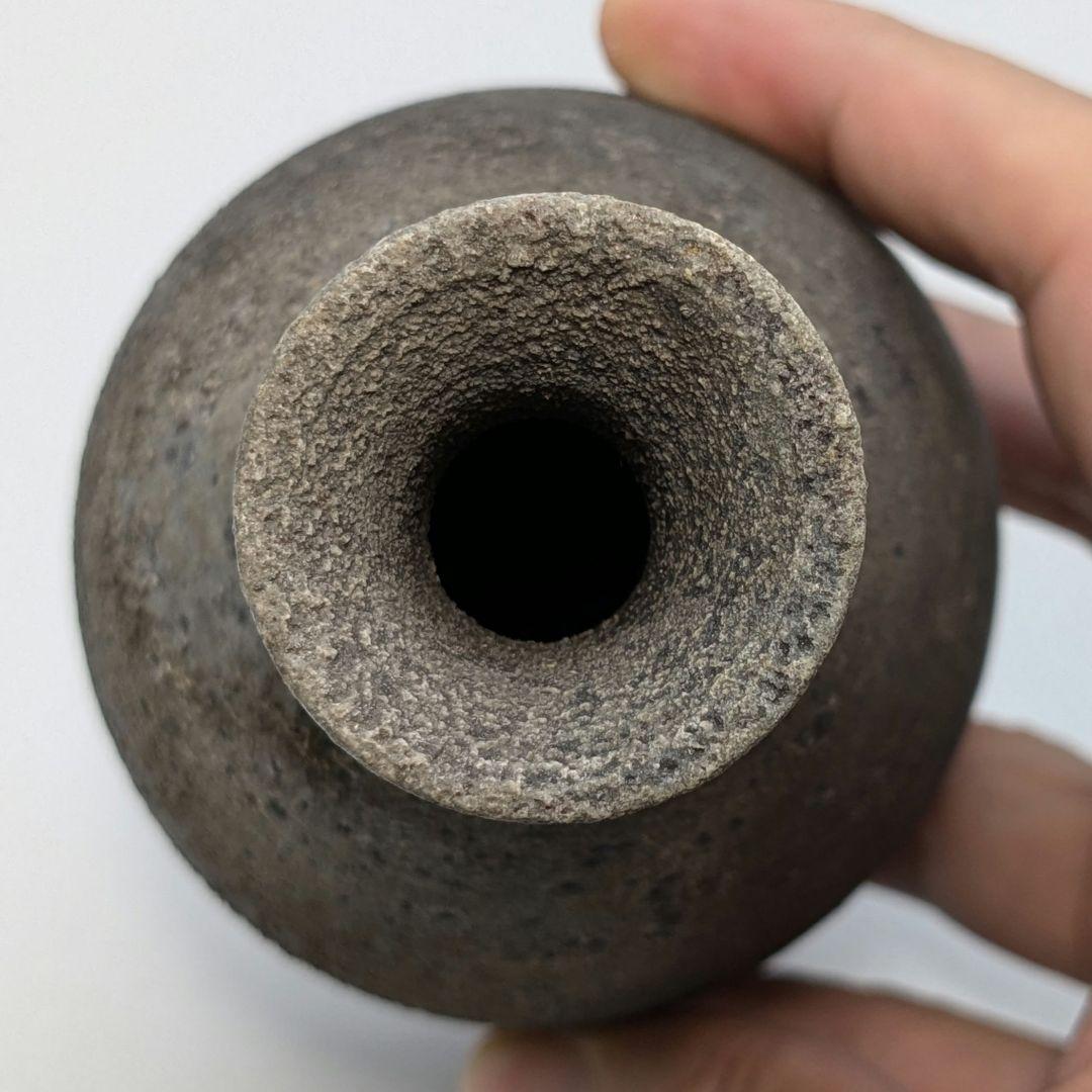 岡山県重要無形文化財 山本出 備前焼 徳利 とっくり 酒器 花器 一輪挿し花瓶