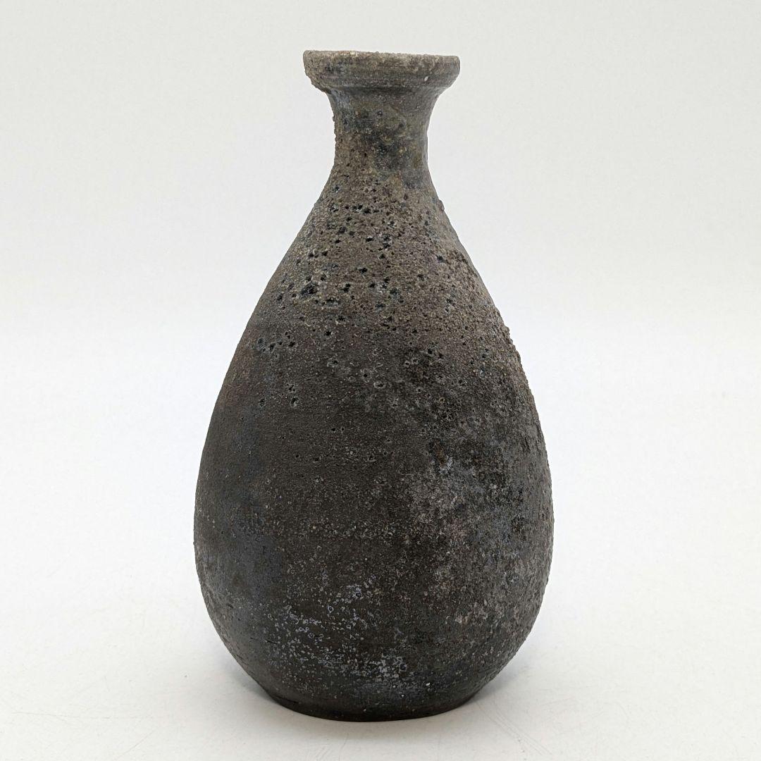 岡山県重要無形文化財 山本出 備前焼 徳利 とっくり 酒器 花器 一輪挿し花瓶