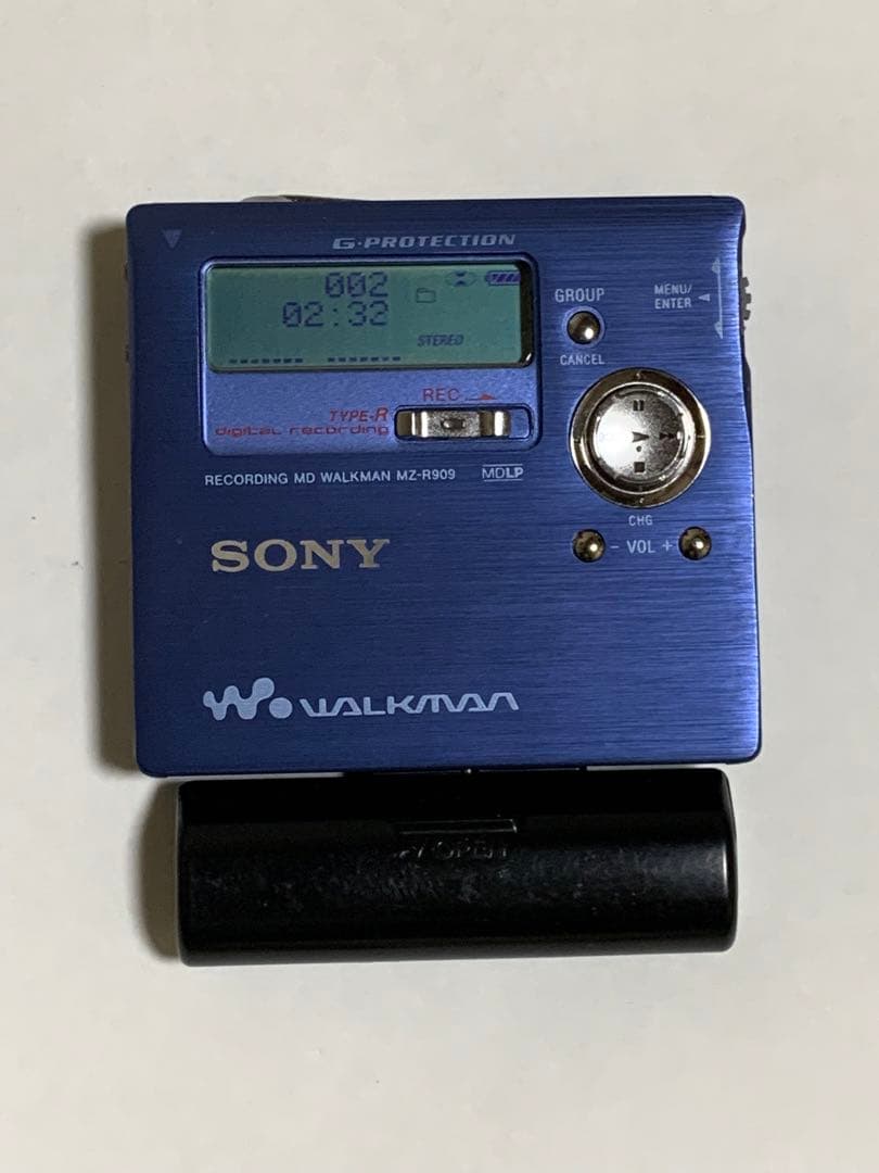 SONY MZ-R909 ポータブルMDプレーヤー