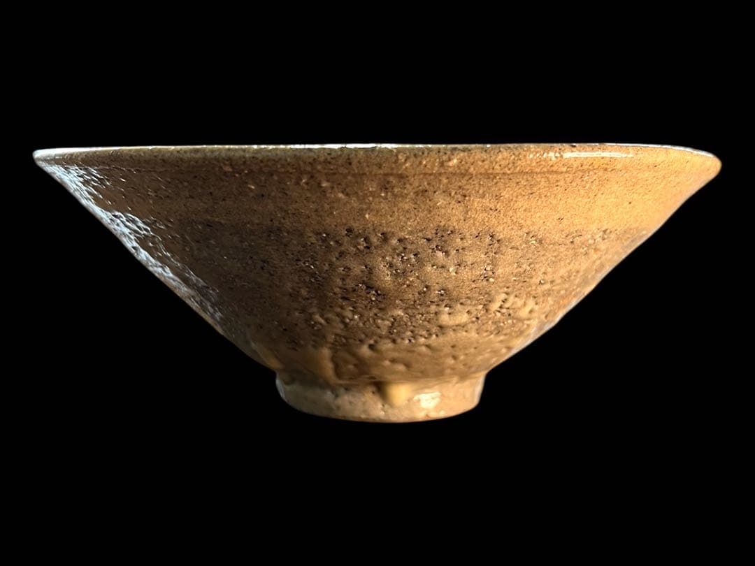 《極美品》茶道具 韓国人間文化財 池順鐸 高麗茶碗 平茶碗 茶碗 共箱 栞付