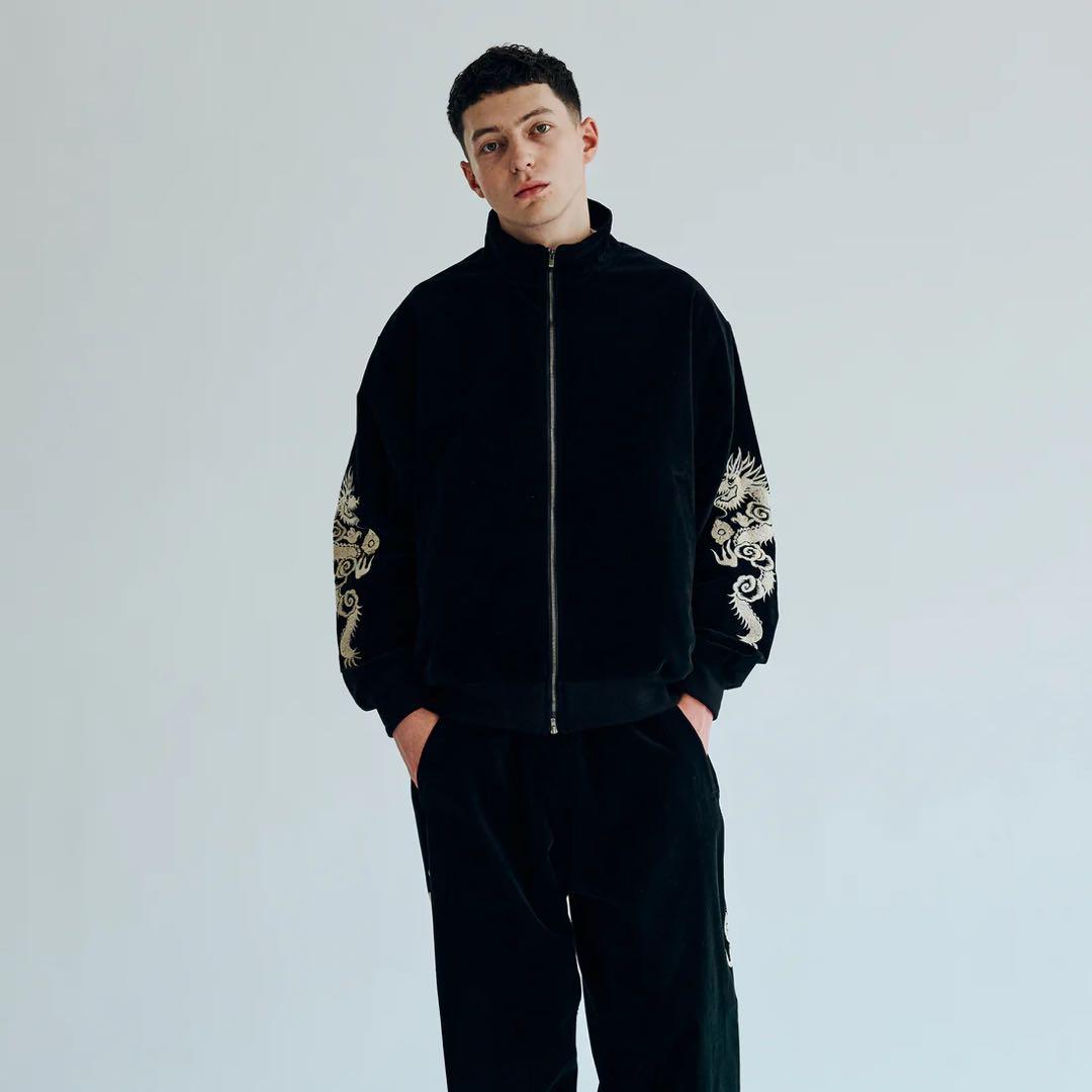 GOLD ベルベット スカトラックジャケット スカトラックパンツ セットアップ