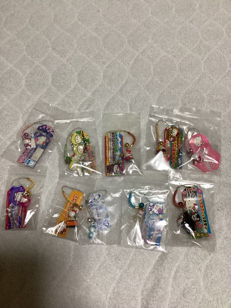 ご当地キティ　根付　80点　美品　タグ付き