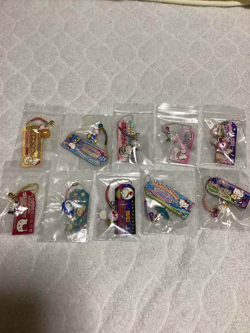 ご当地キティ　根付　80点　美品　タグ付き