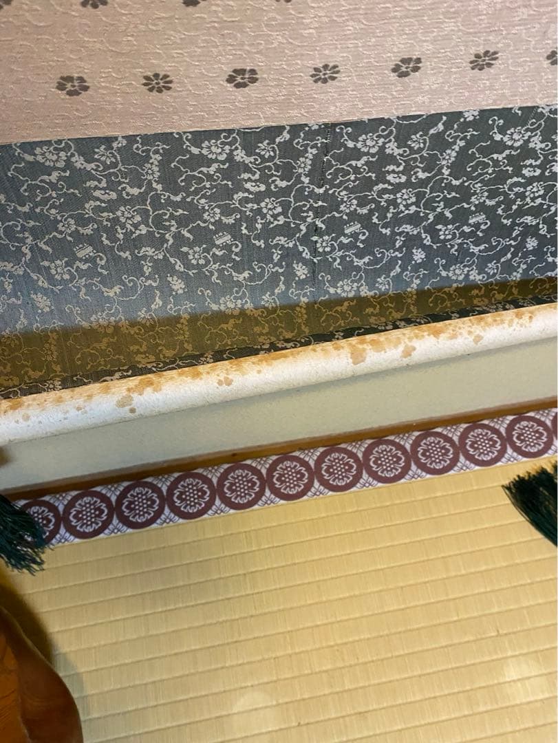 セール‼️掛け軸 森寛斎 山水絵 松 古美術 共箱 二重共箱