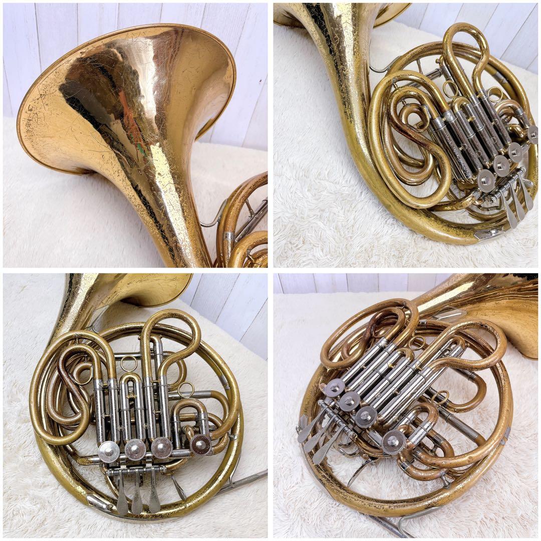 YAMAHA ヤマハ YHR-662 フルダブルホルン マウスピース付き