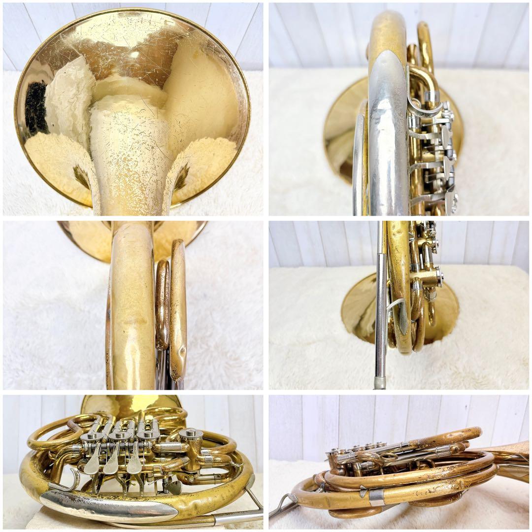 YAMAHA ヤマハ YHR-662 フルダブルホルン マウスピース付き