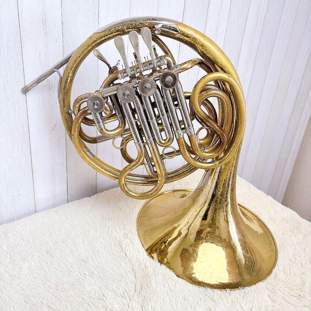 YAMAHA ヤマハ YHR-662 フルダブルホルン マウスピース付き