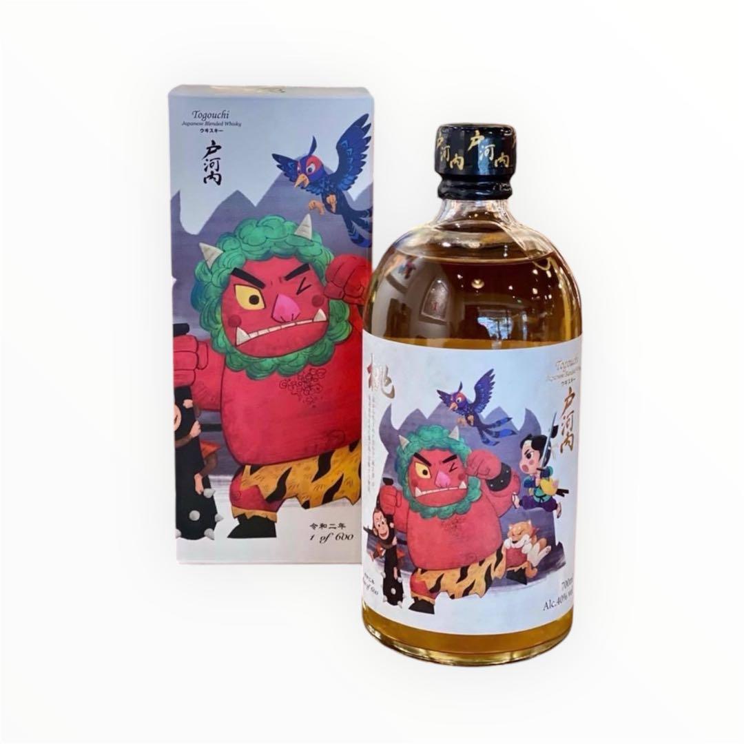 Togouchi 桃太郎 ウイスキー 700ml ギフトボックス入り 3本セット