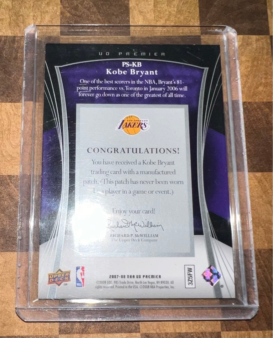 【50枚限定】Kobe Bryant NBA カード Lakers