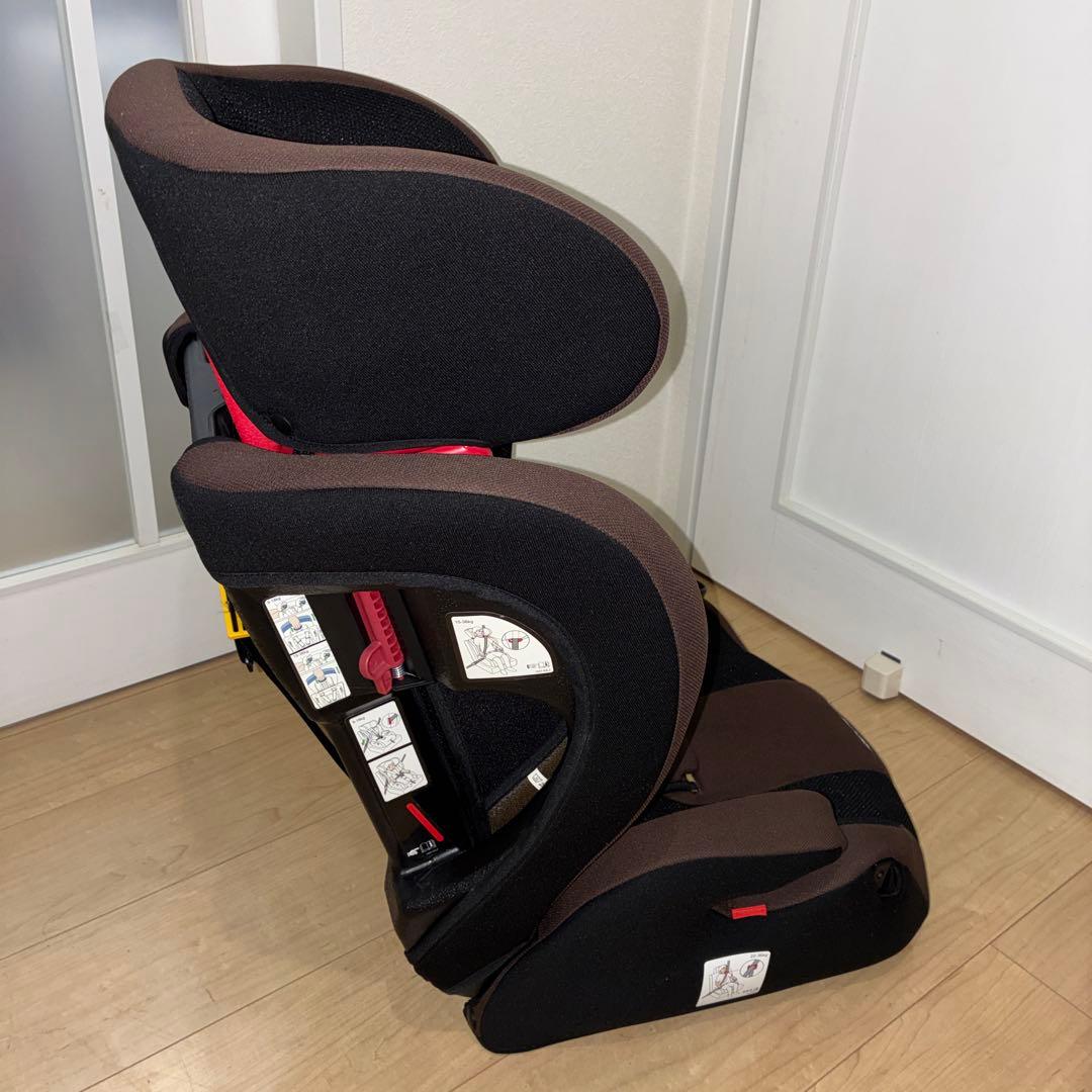 美品　RECARO チャイルドシート ブラウン　上位機種　HERO搭載機種