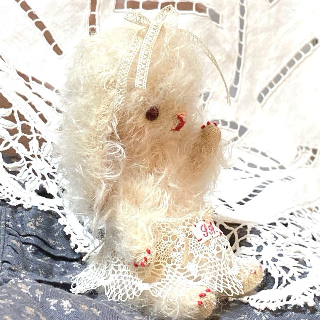 テディベア ハンドメイド ai bear 14.5㎝ うさぎ ロップイヤー 作家