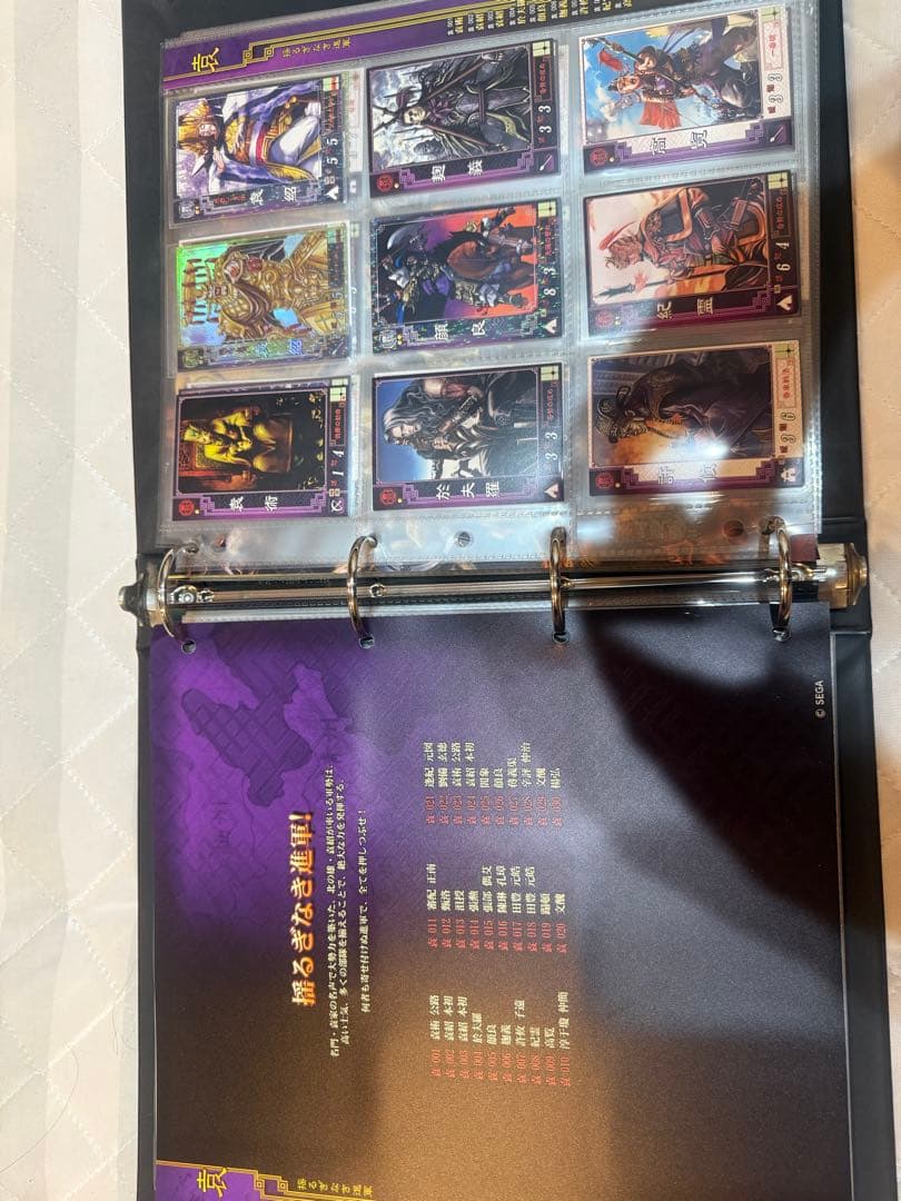 ゴ*ヤ様 三国志大戦2 カードバインダー　カード338枚コンプリート
