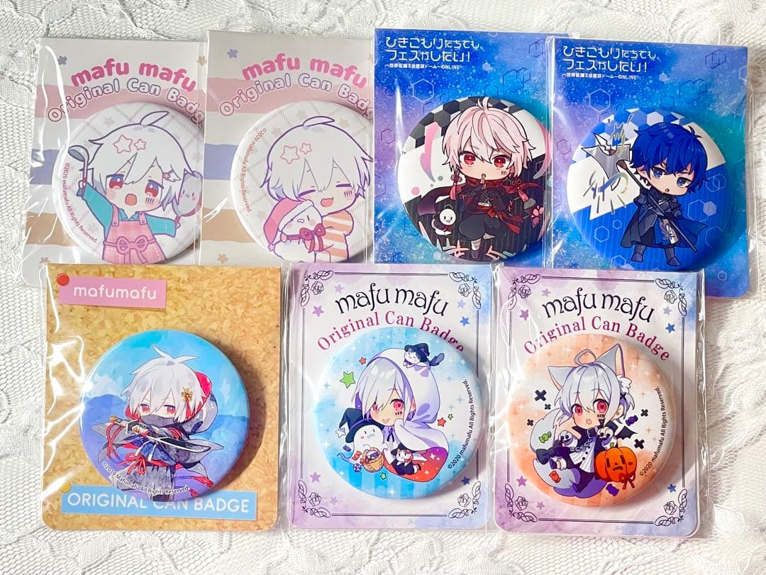 まふまふ　AtR そらる　歌い手　缶バッジ　ひきフェスカード　まとめ売り