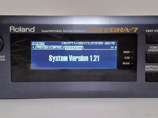 Roland INTEGRA-7 元箱 全付属品付 SuperNATURAL音源