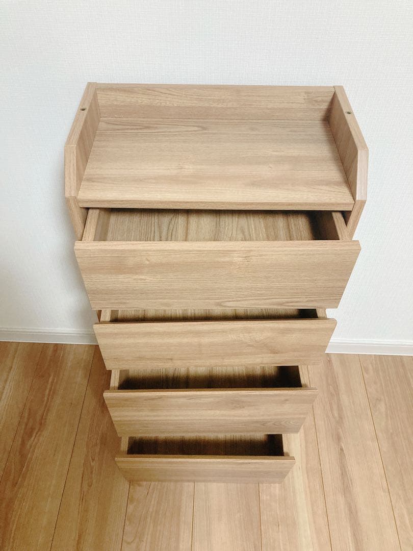 【超美品】薄型カウンター下収納 チェスト