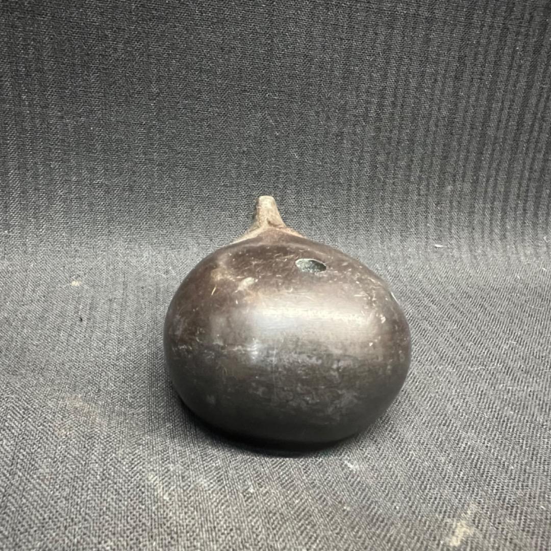 〇Ea右1034 水滴 すいてき 書道 真鍮 ナス