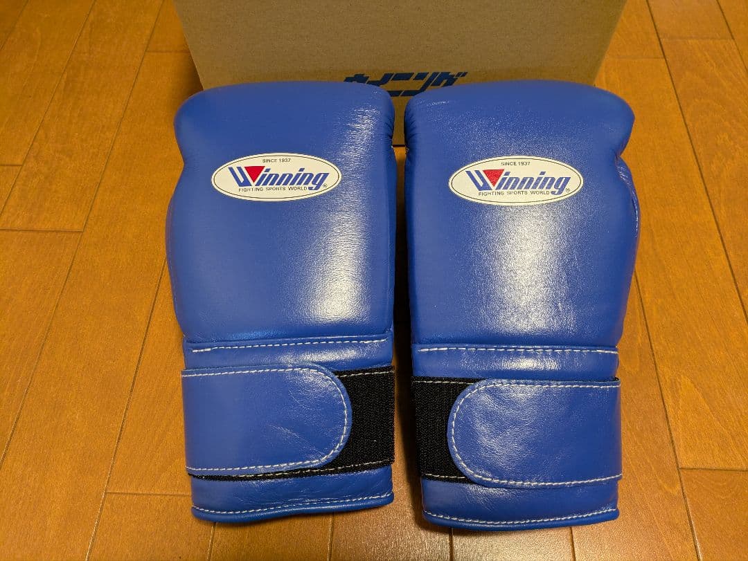 winning ウイニング ボクシンググローブ 14oz 青 MS-500B