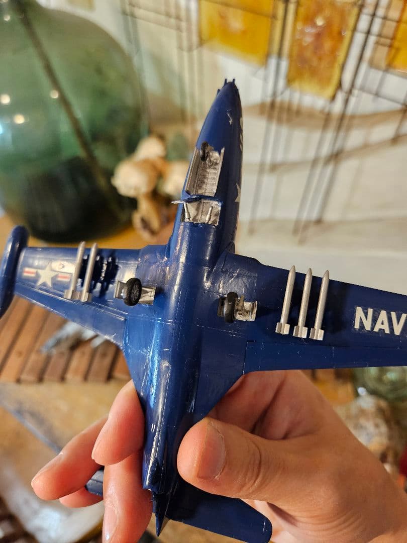 飛行機　模型　戦闘機　プラモデル　パンサー　ブルーエンジェル　コルセア