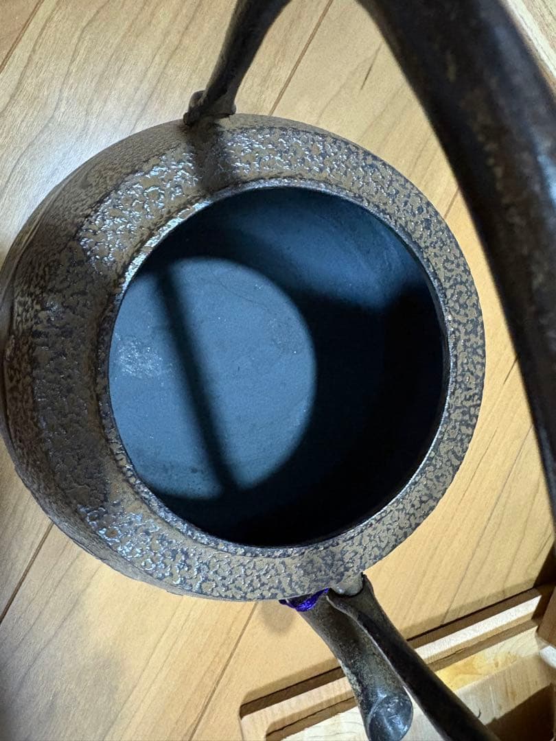 南部鉄器 急須 池永製 タグ付き