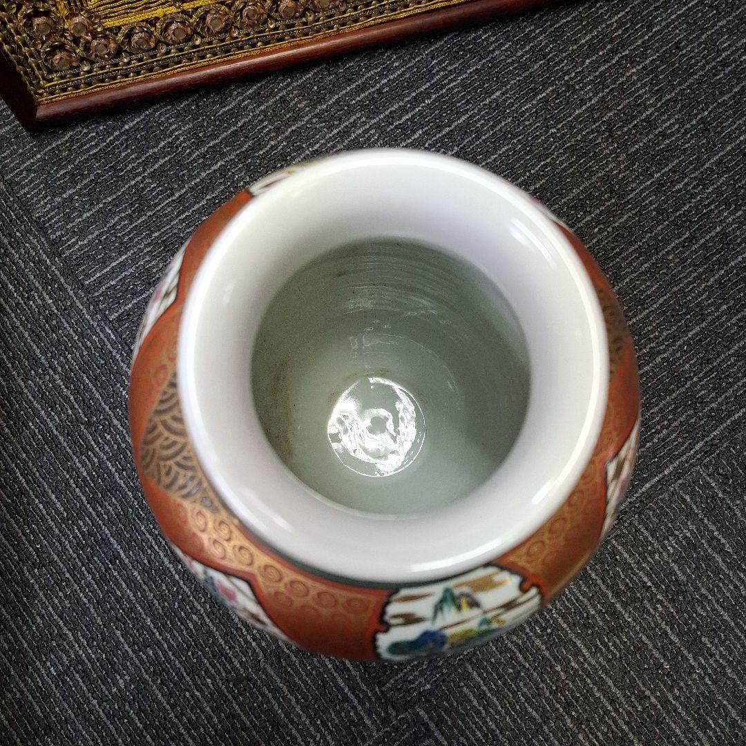 九谷焼金襴手大花瓶