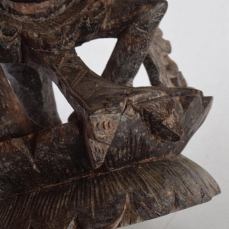 バリ島　インドネシア　木彫　ガルーダ像　置物　N　8580