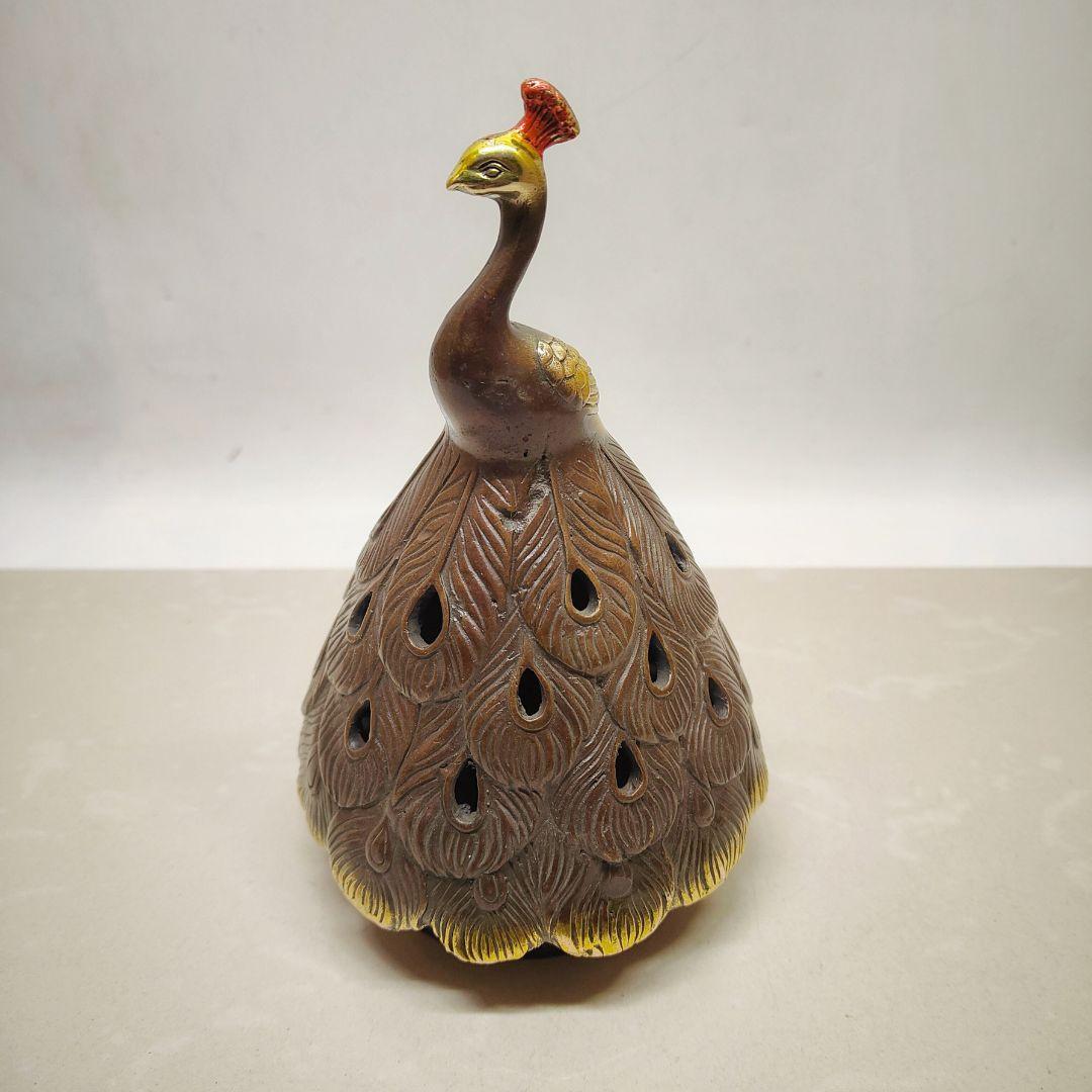 香炉 孔雀香薫炉 吉祥鳥 室内 机 茶台 装飾品 工芸品 置物