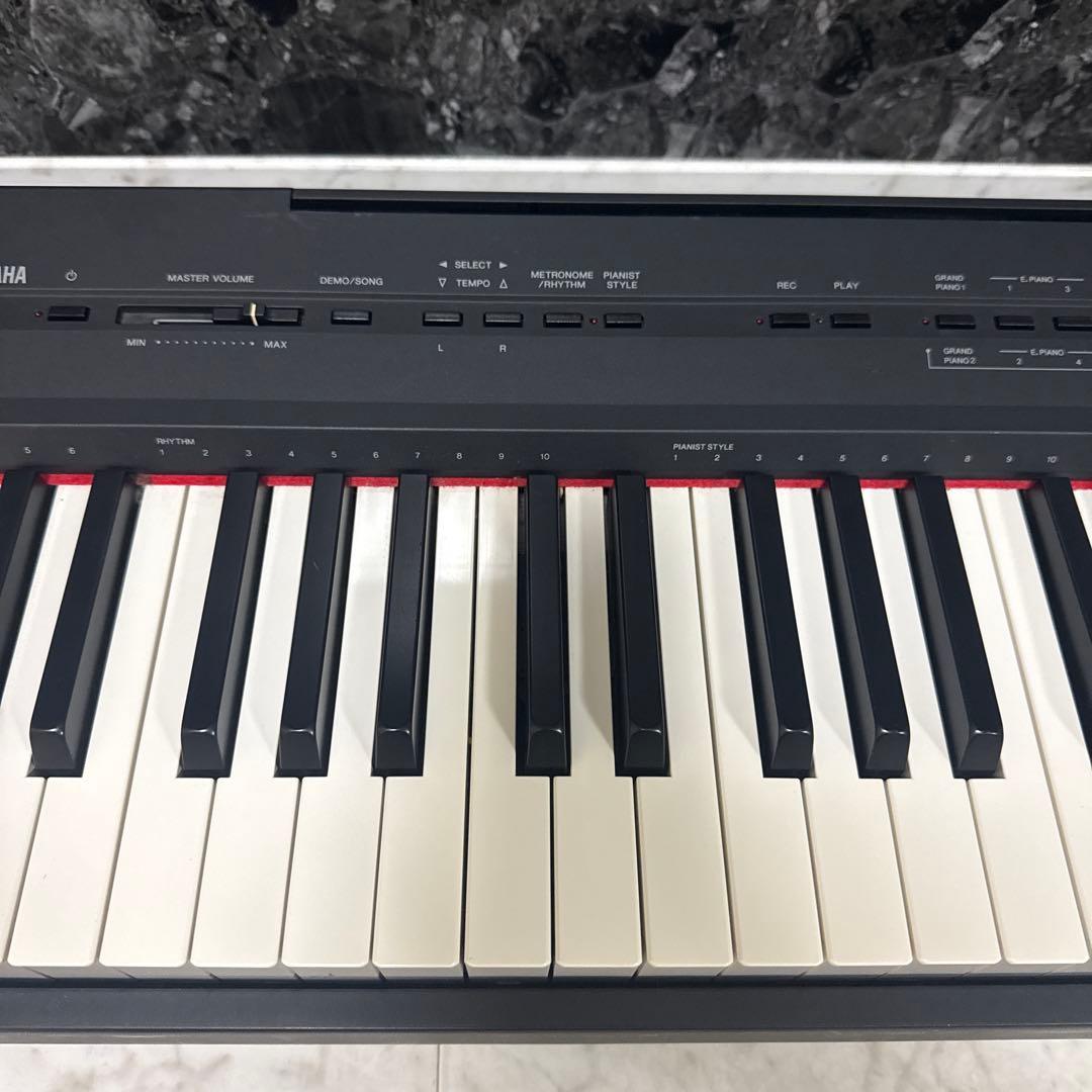 Yamaha ブラック電子ピアノ