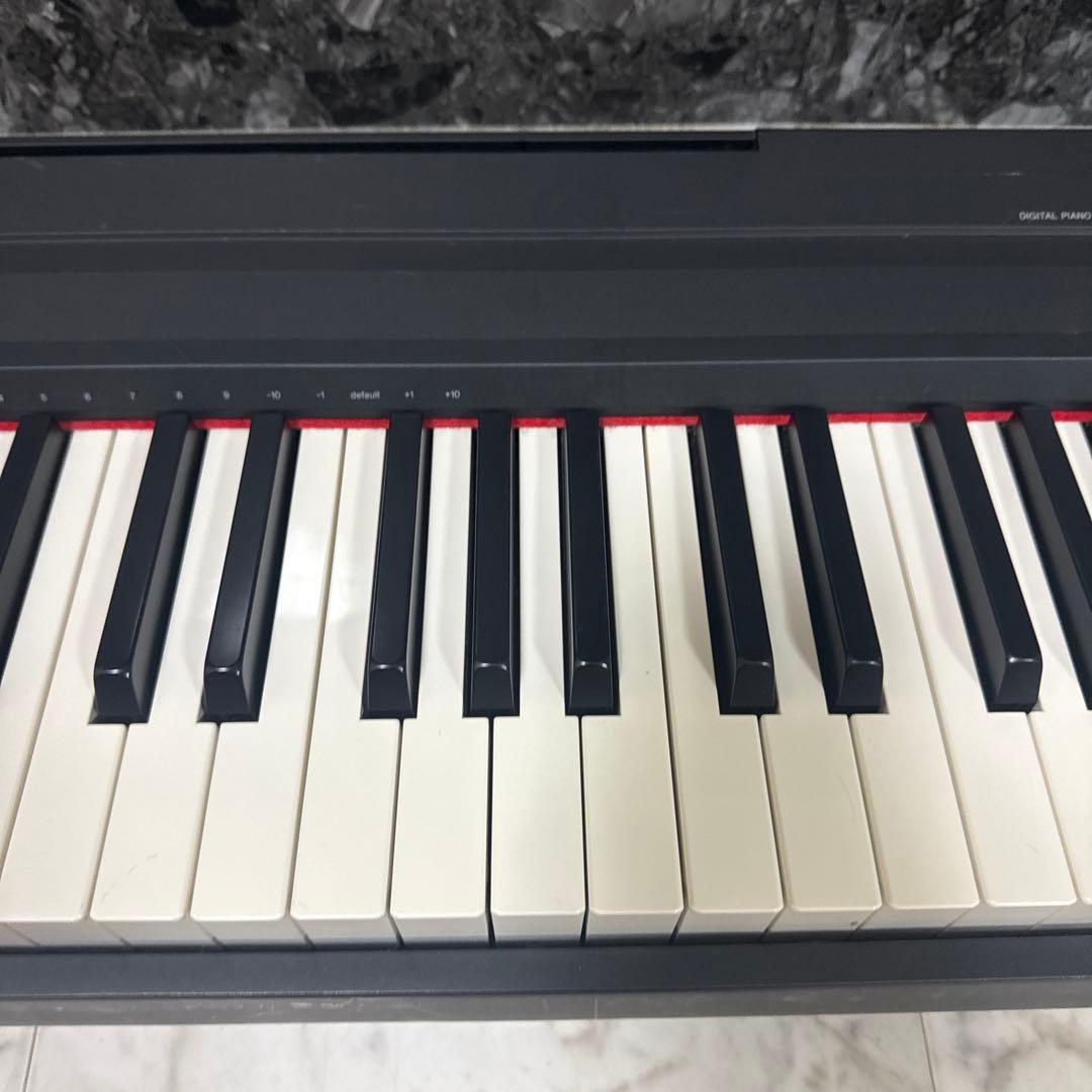 Yamaha ブラック電子ピアノ