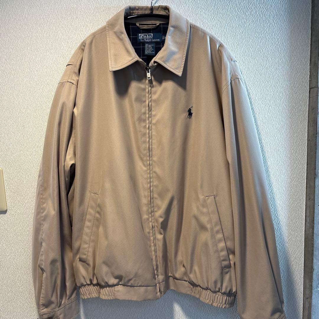 美品　90's ポロラルフローレン スイングトップ M