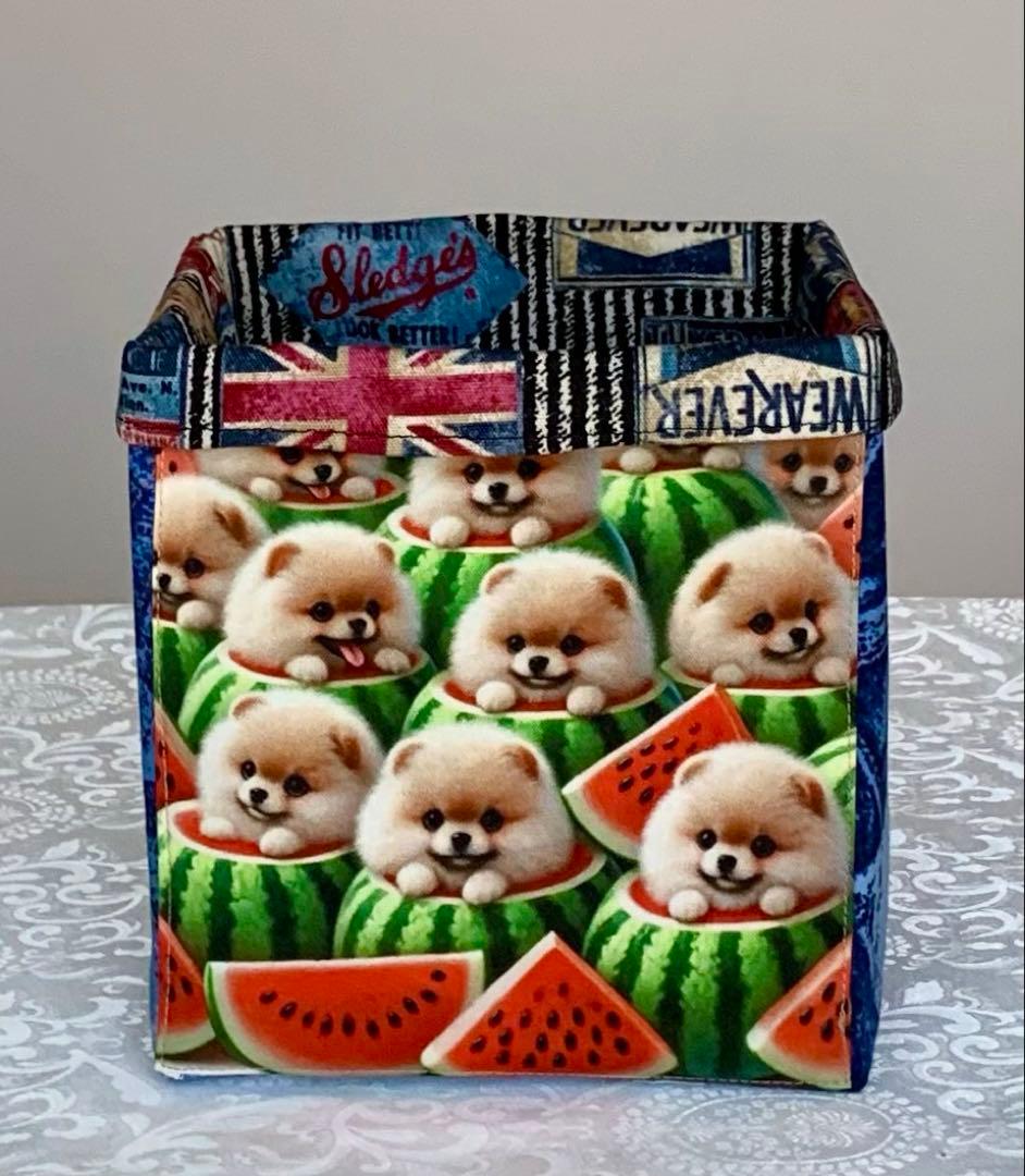 Guri　みんなでごろ寝わんこ　小物入れ