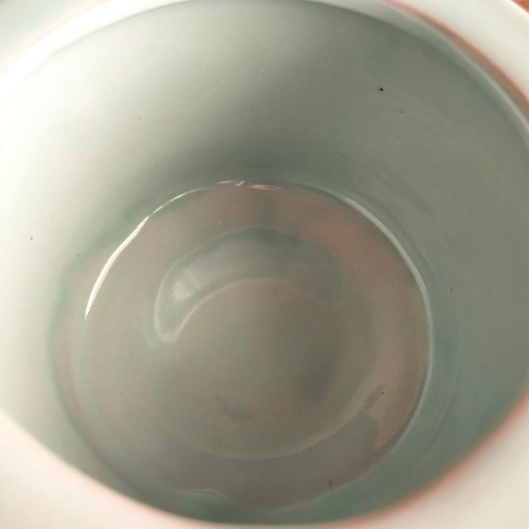 徳川黎明会公認監修 大名物 青磁 香炉　銘　千鳥 写し