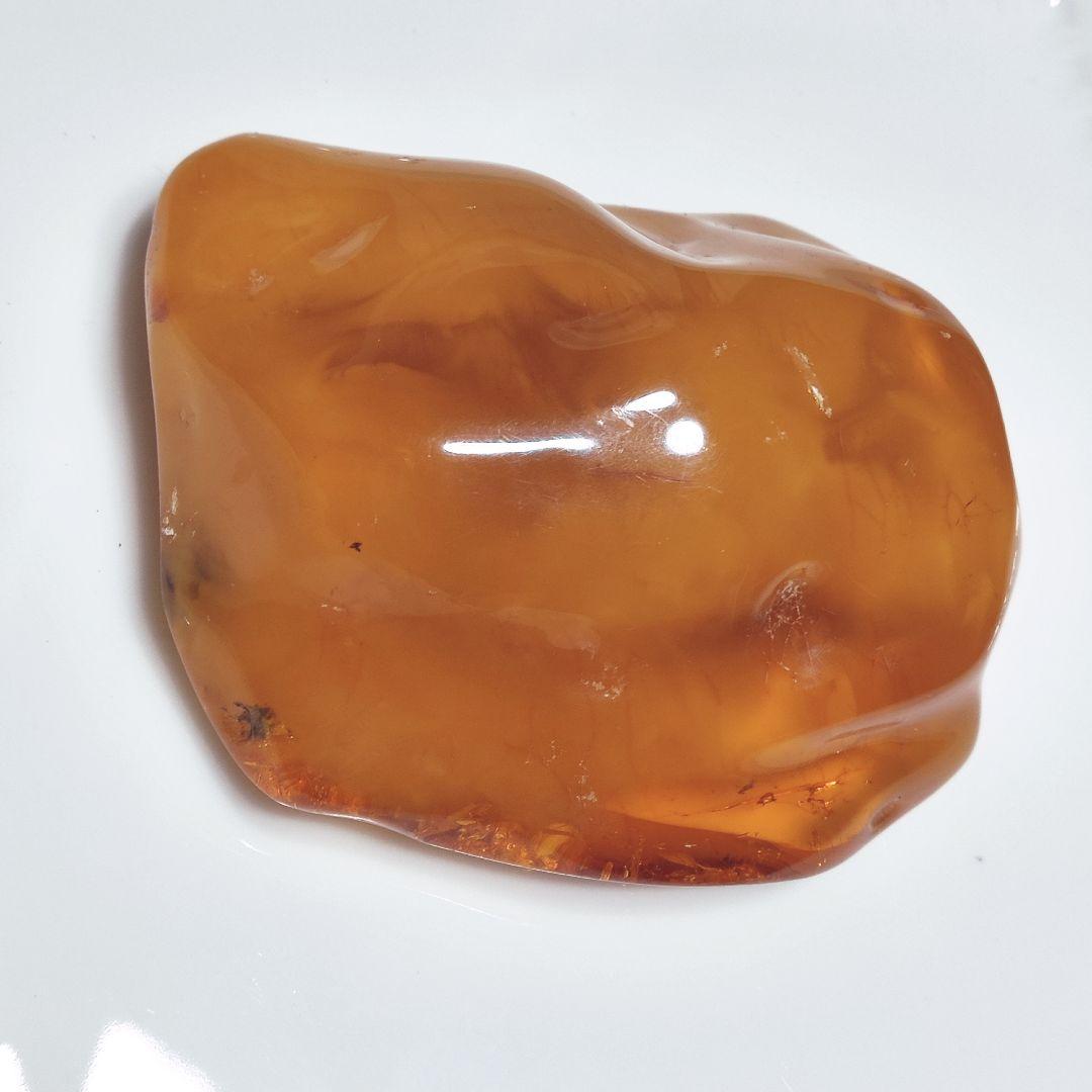 パワーストーン　原石　アンバー（琥珀）105g　№589