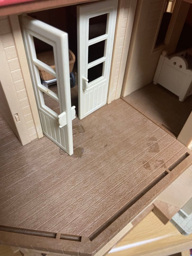 シルバニアファミリーあかりの灯る大きなお家 ファミリーカー テレビ お風呂