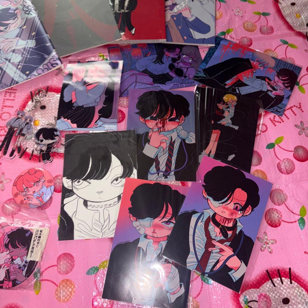 豚箱ゑる子さん グッズ 本 原画 ポストカード まとめ売り