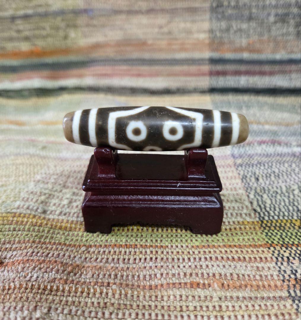 047天珠　正統派　七眼天珠　dzibeads！