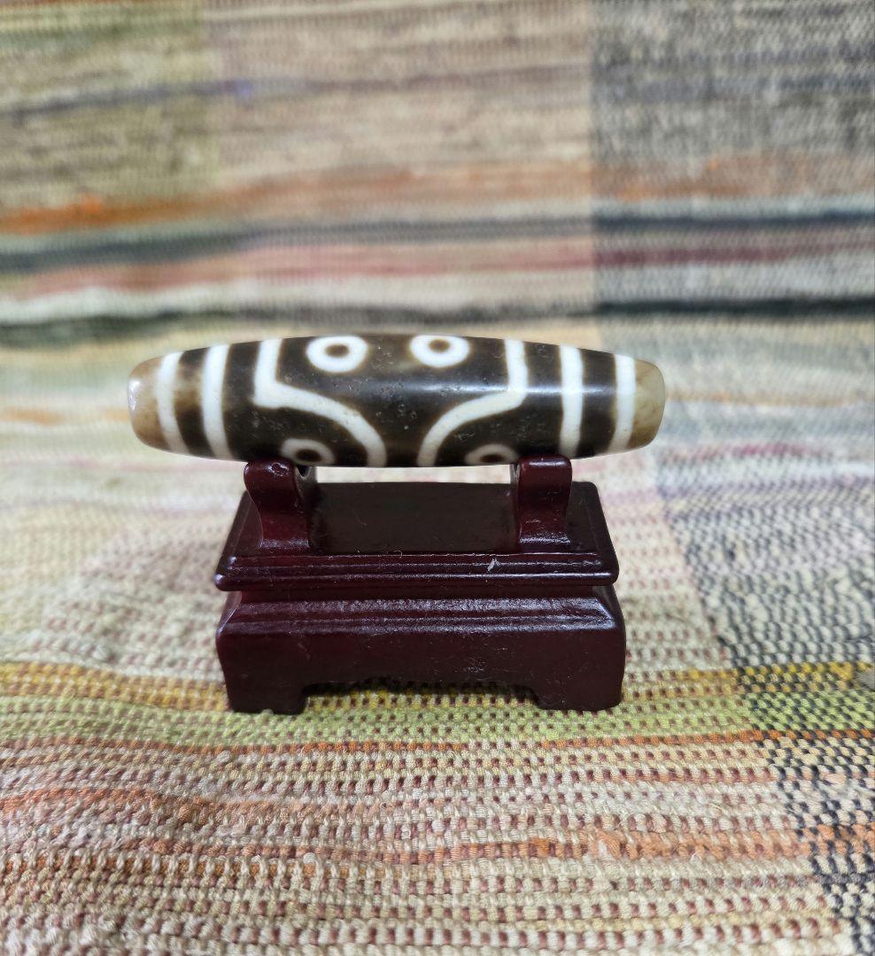 047天珠　正統派　七眼天珠　dzibeads！