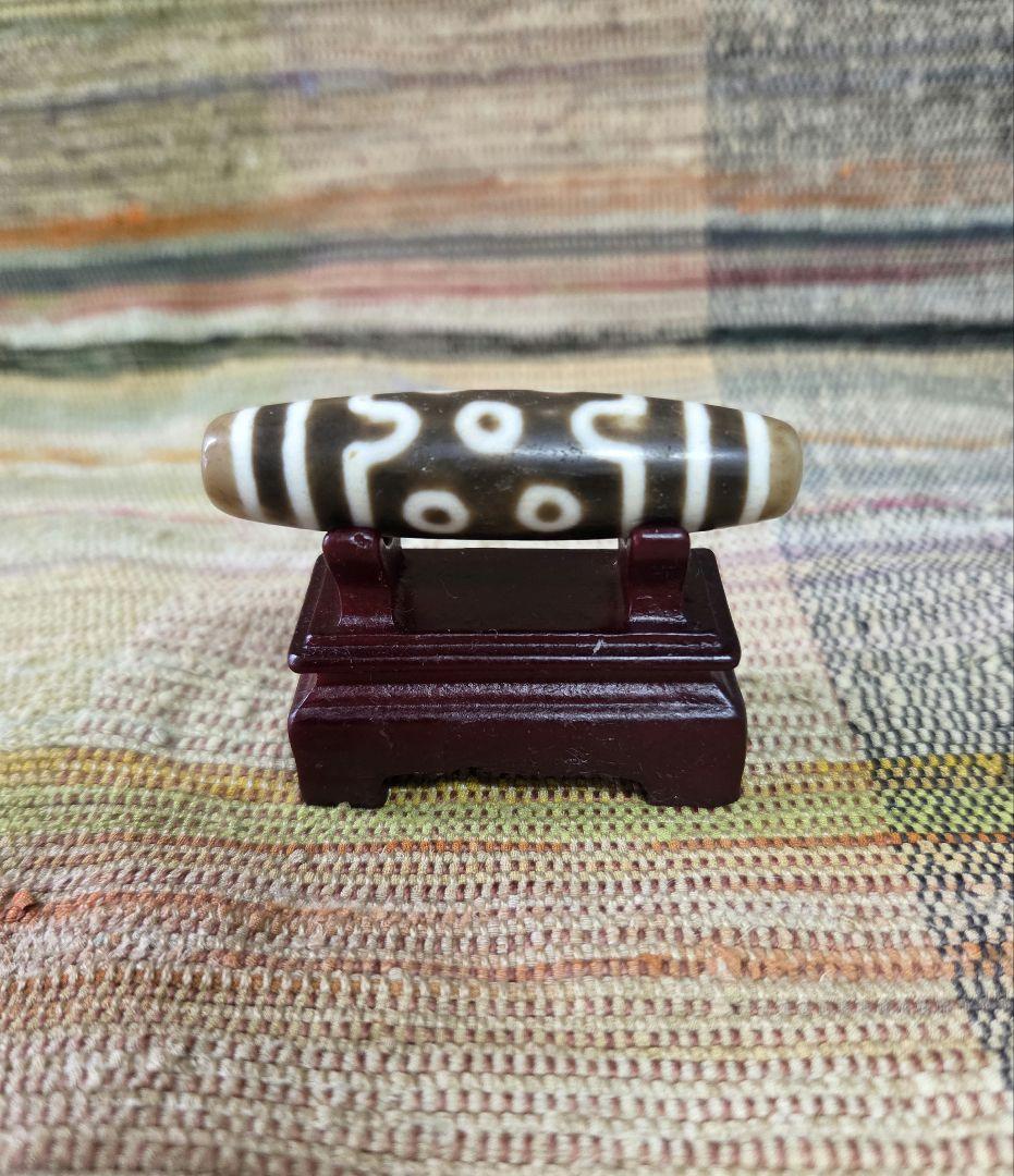 047天珠　正統派　七眼天珠　dzibeads！