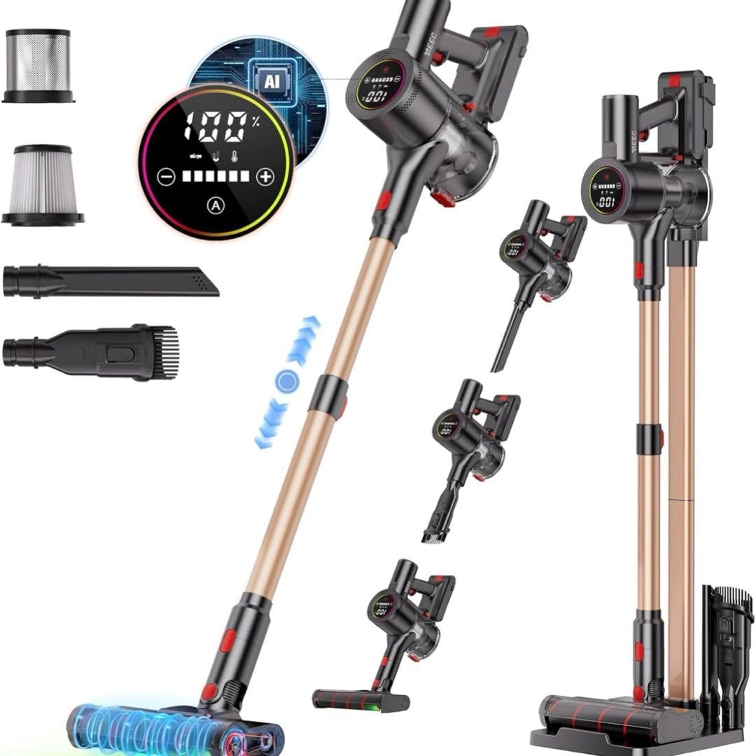 ⭕️新品　掃除機 コードレス　2026先行販売　業界初独立モーター自走式　AI吸引