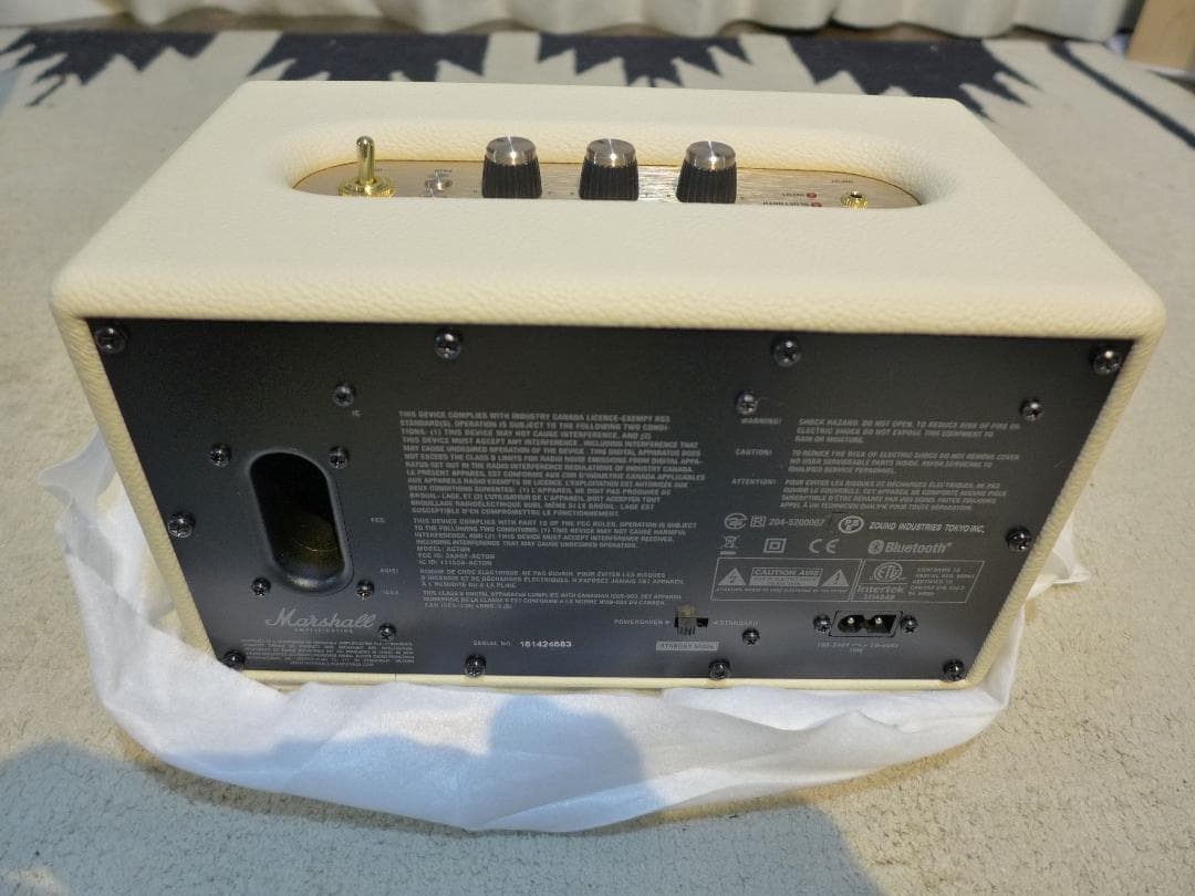 新品MarshallスピーカーACTONクリーム4090987Bluetooth