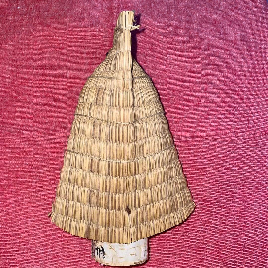 特級呪物　座敷童子が宿る日本人形藁被りこけし