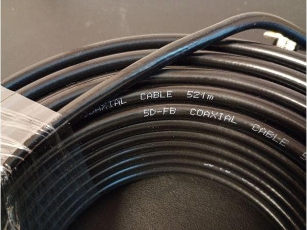 同軸ケーブル 5DFB 30m 両端 ＭP アマチュア 無線 FBケーブル