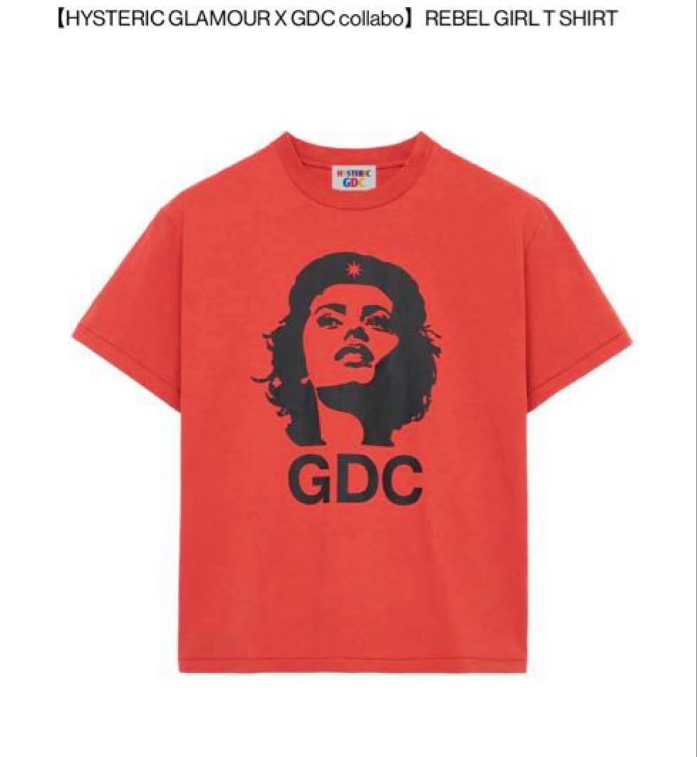 GDC HYSTERIC GLAMOUR X GDC コラボ Tシャツ