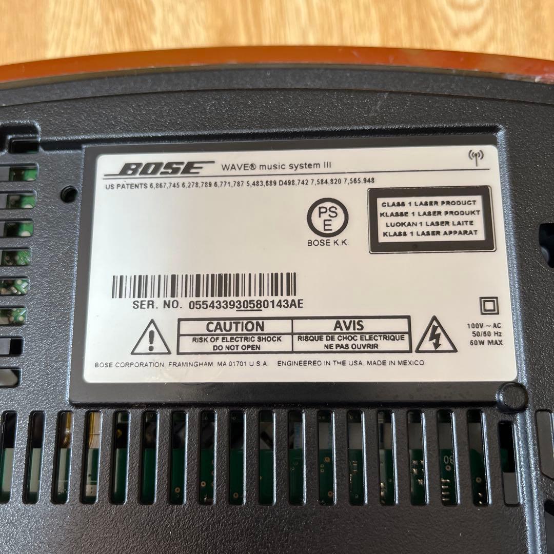 BOSE wms III 0143AE送料込