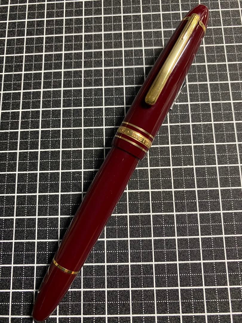 MONTBLANC Meisterstuck 146 ボルドー　万年筆　字幅B